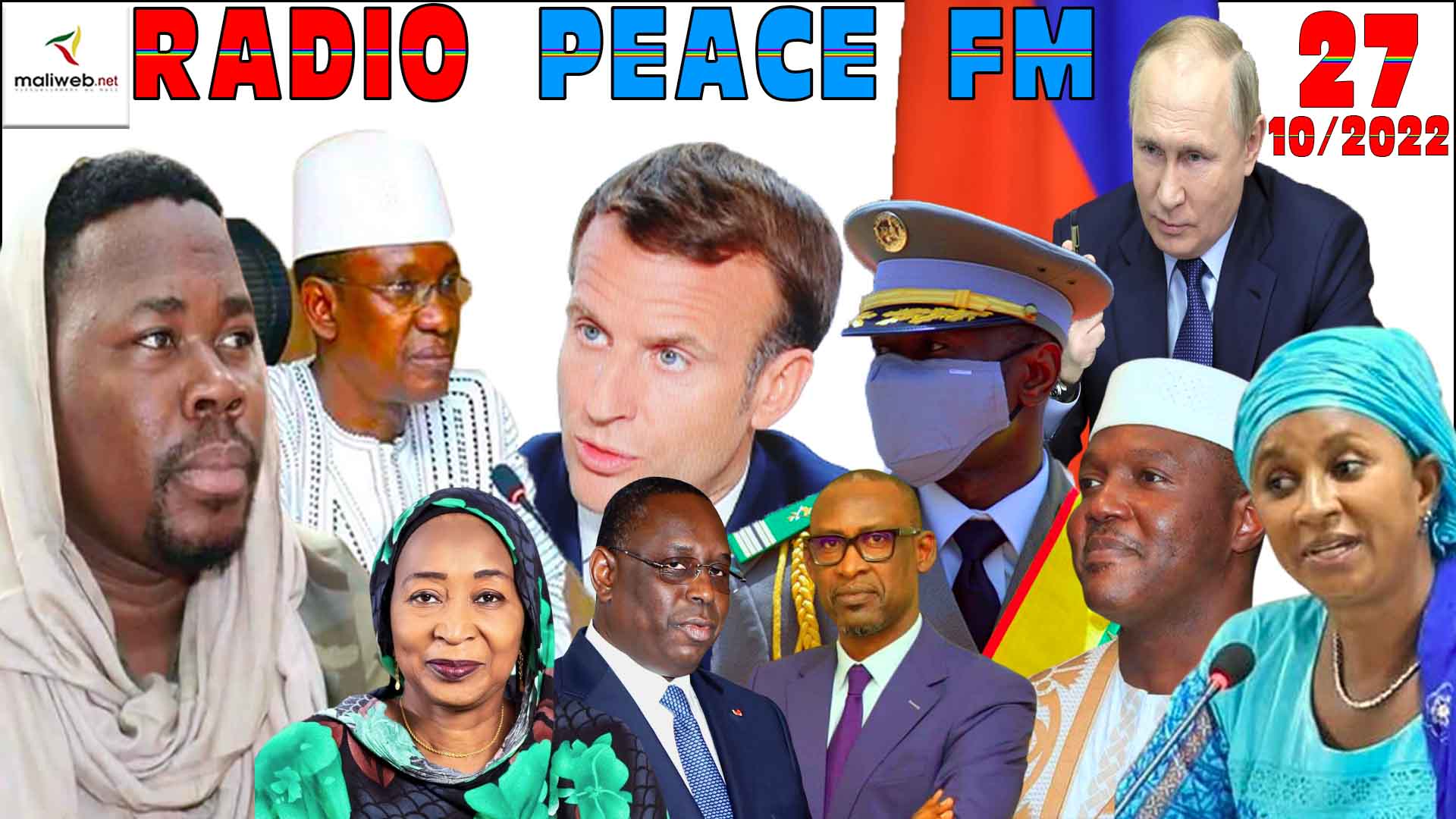 La Revue de Presse de la Radio PEACE FM du 27 octobre 2022