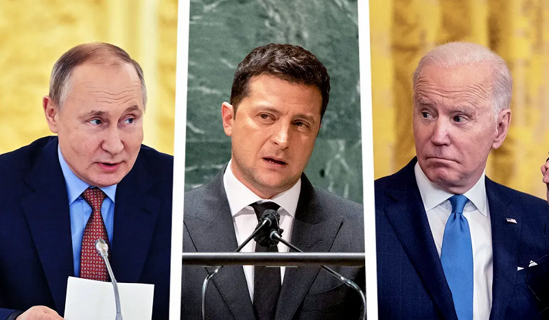 Ukraine : l'Occident veut "diviser" la Russie selon Poutine, Zelensky dénonce "la terreur" russe