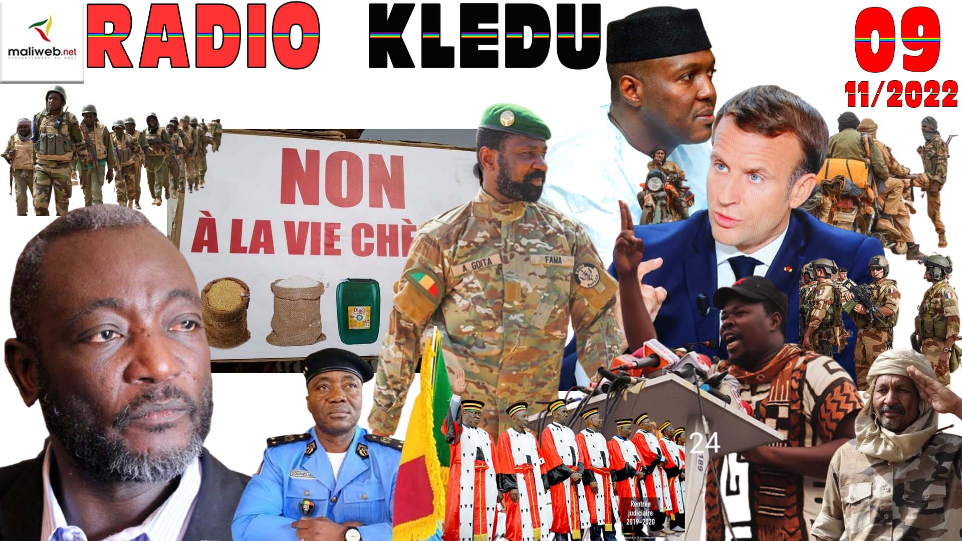 La Revue de Presse de la RADIO KLEDU du 09 NOVEMBRE 2022