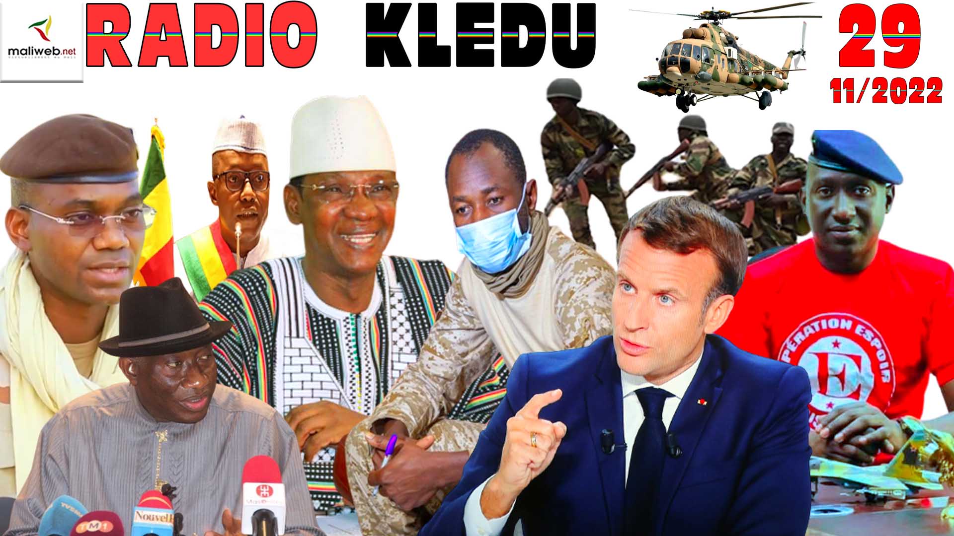 La Revue de Presse de la RADIO KLEDU du 29 NOVEMBRE 2022