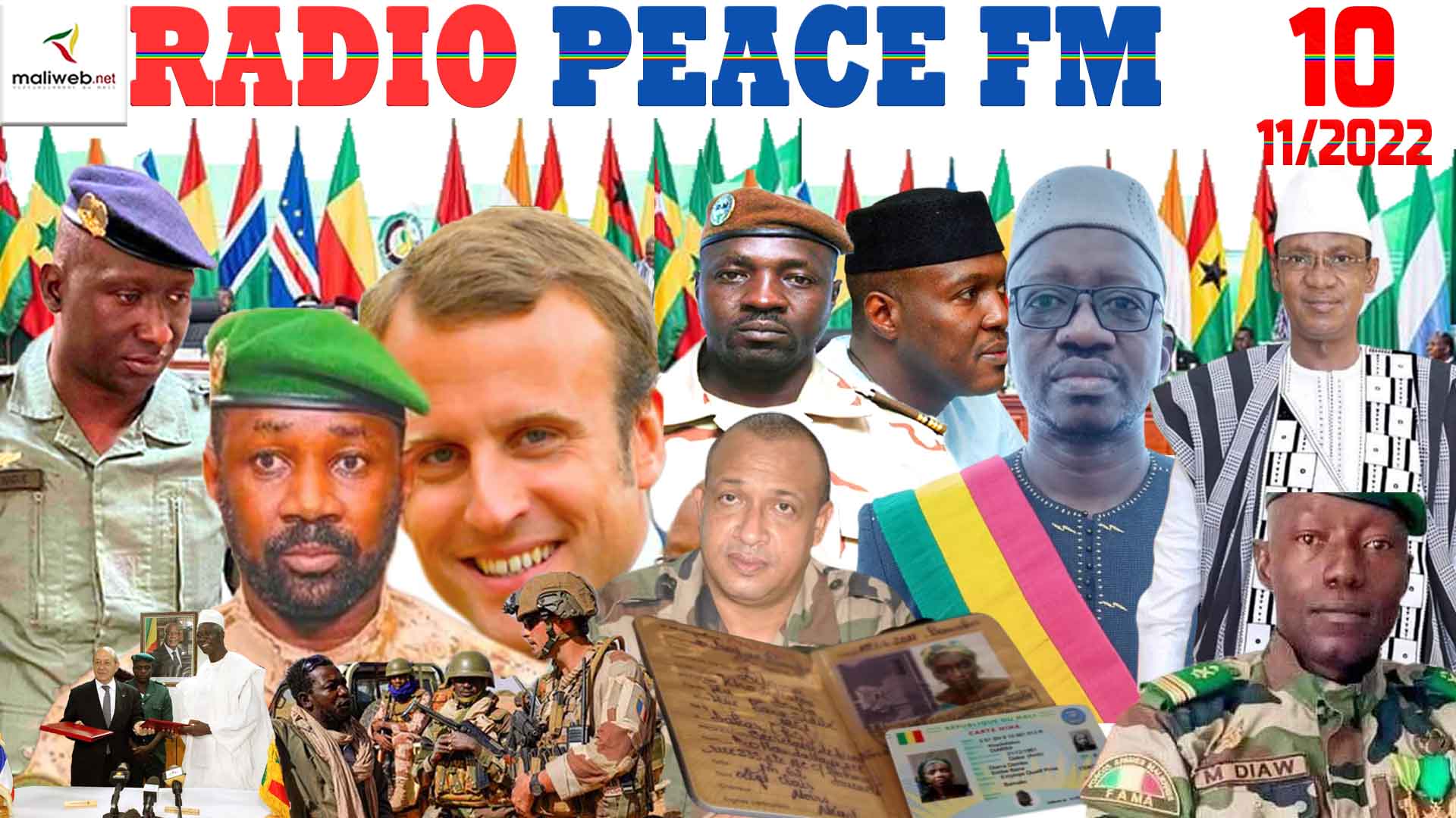 La Revue de Presse de la Radio PEACE FM du 10 NOVEMBRE 2022