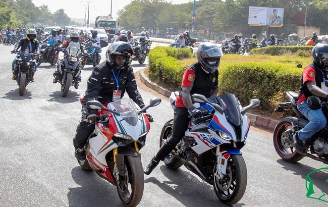 La 5e édition du festival des motards : Le port du casque au centre d’une vaste campagne de sensibilisation