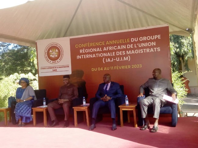 Mali : la conférence annuelle du groupe africain de l’Union internationale des magistrats se tiendra du 04 au 11 février 2023 à Bamako