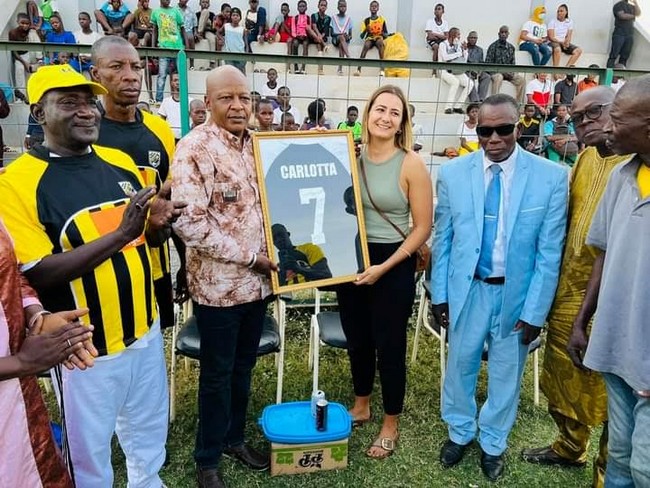 AS Real de Bamako :  Honneur à Carlotta Tinapp dite Aïcha Diaby