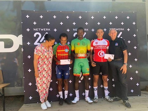 Cyclisme : Fidèle Cissé remporte un Grand prix hebdomadaire en Afrique du Sud