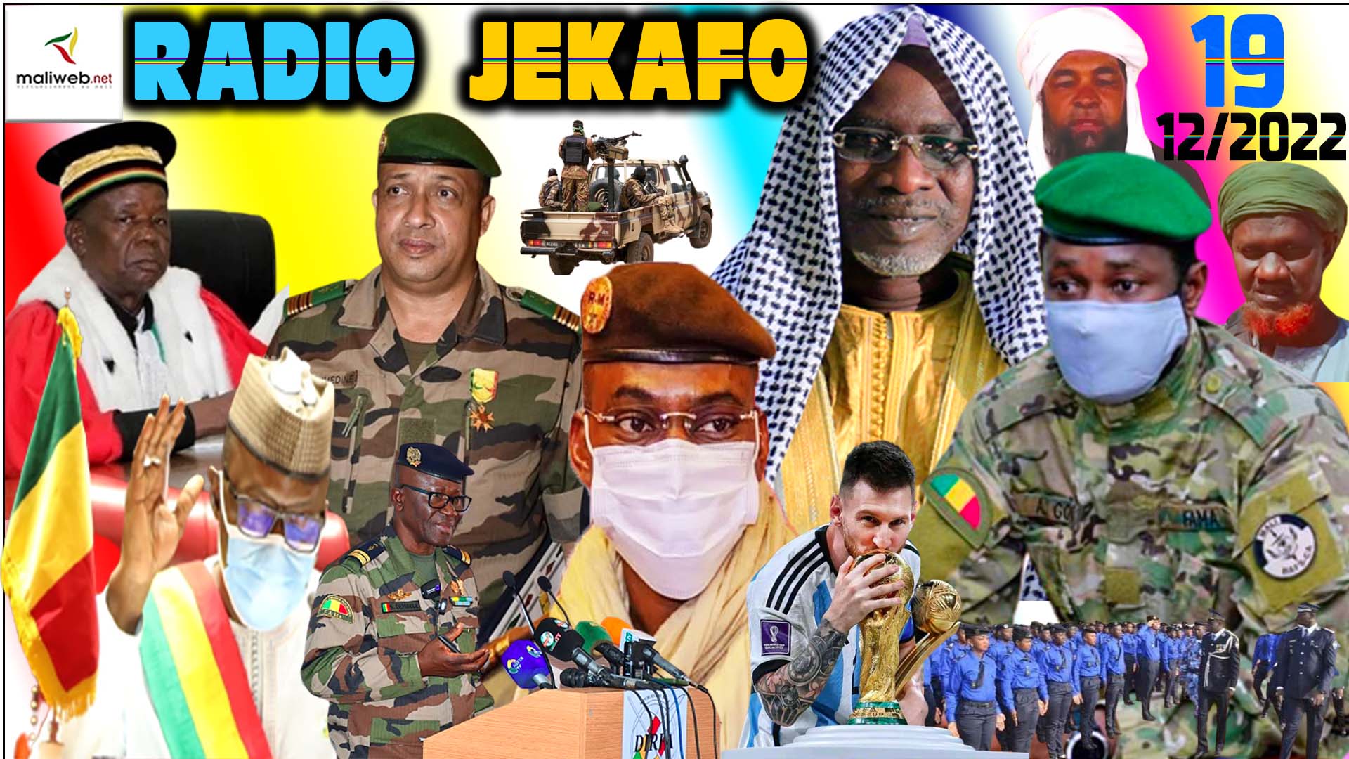 La Revue de Presse de la RADIO JEKAFO du 19 DÉCEMBRE 2022