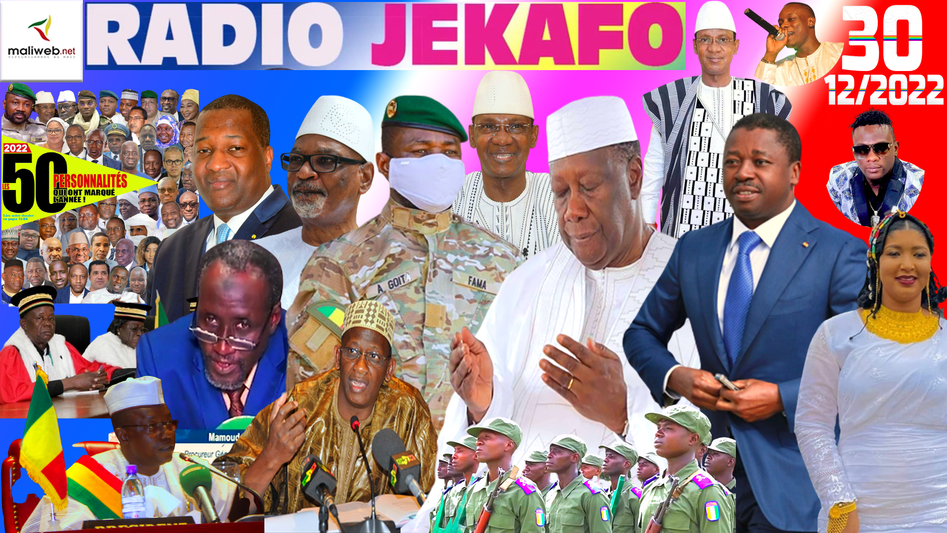 La Revue de Presse de la RADIO JEKAFO du 30 DÉCEMBRE 2022