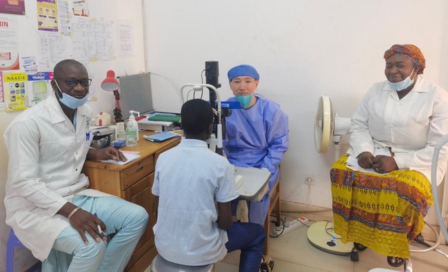 28e mission médicale chinoise : Les belles performances du service d'ophtalmologie de l'Hôpital du Mali