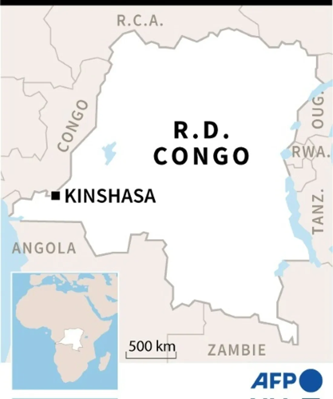 RDC: plus de 120 morts dans des inondations à Kinshasa (gouvernement)