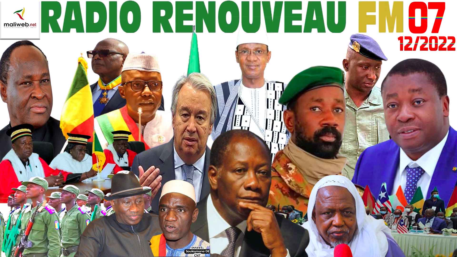 La Revue de Presse de la RADIO RENOUVEAU FM du 07 DÉCEMBRE 2022