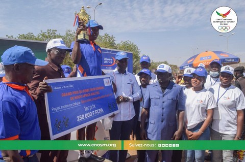 Bourama Diarra de l'Usfas remporte le Grand prix Moov Africa Malitel