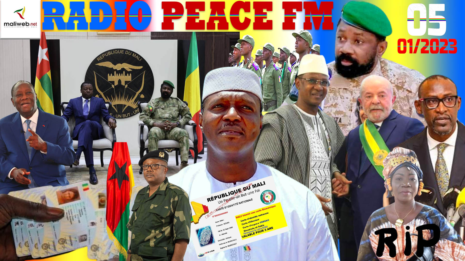 La Revue de Presse de la RADIO PEACE FM du 05 JANVIER 2022