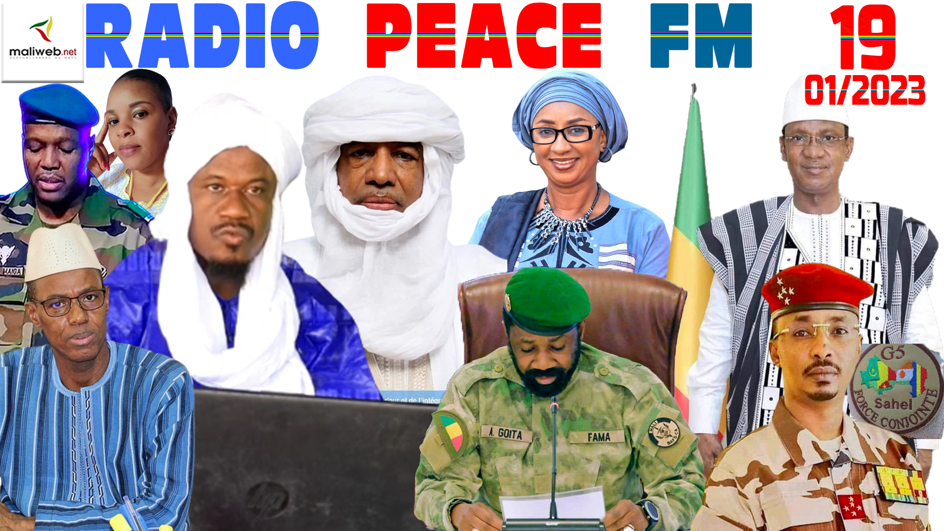 La Revue de Presse de la RADIO PEACE FM du 19 JANVIER 2023