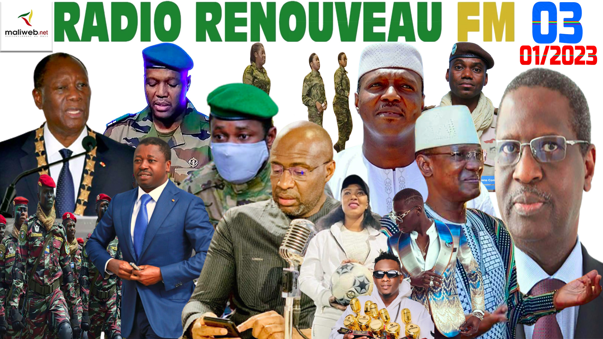 La Revue de Presse de la RADIO RENOUVEAU FM du 03 JANVIER 2022