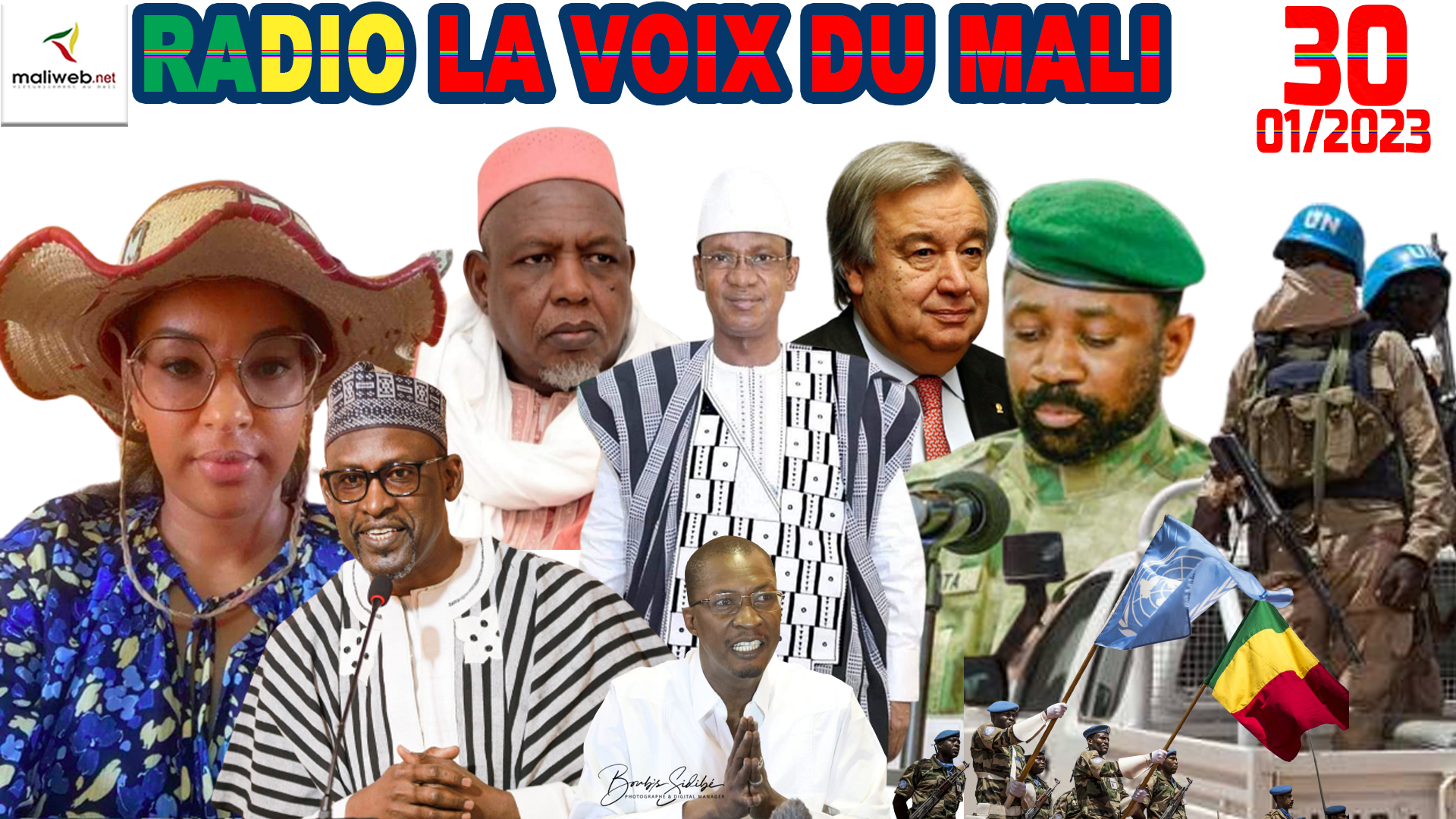 La Revue de Presse de la RADIO LA VOIX DU MALI du 30 JANVIER 2023