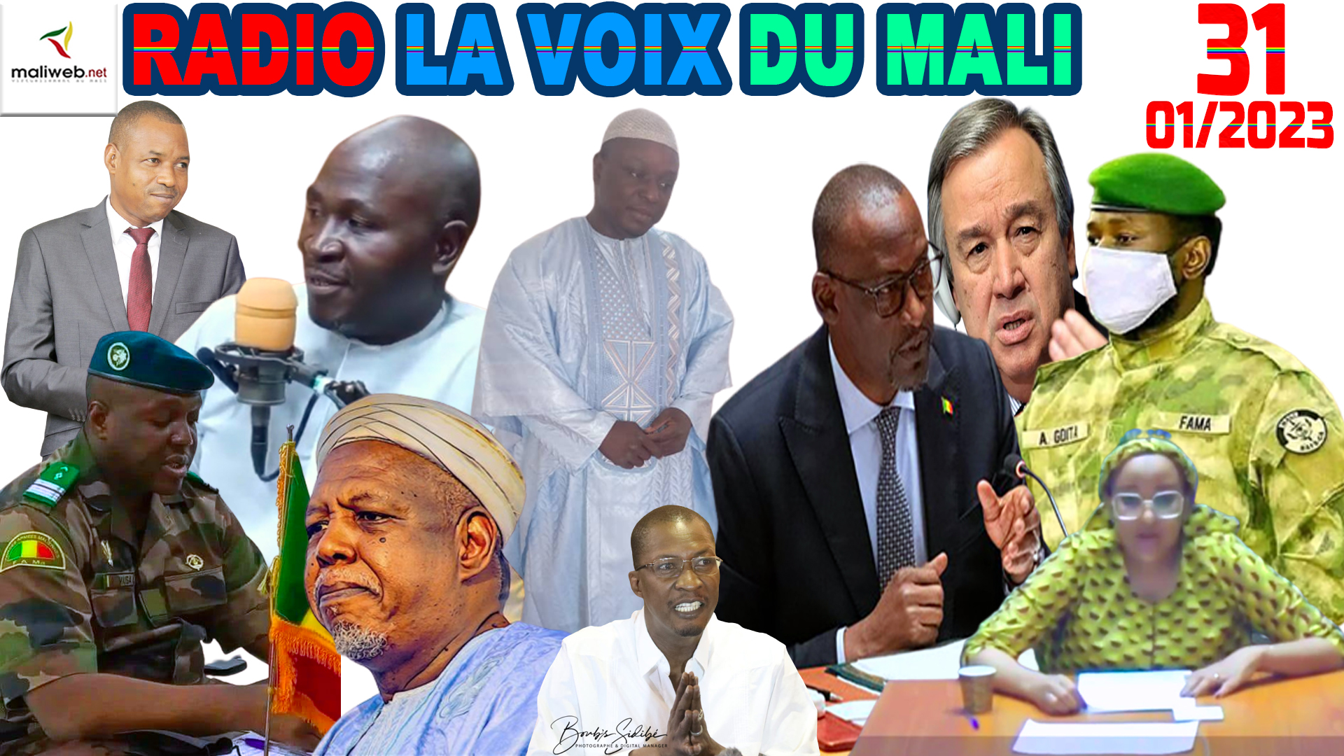 La Revue de Presse de la RADIO LA VOIX DU MALI du 31 JANVIER 2023