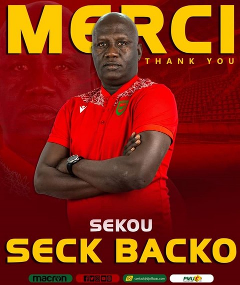 Mali-Ligue 1: l’entraîneur du Djoliba AC, Sékou Seck dit Baco, démissionne