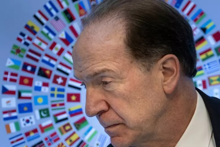 Le président de la Banque mondiale, David Malpass, démissionne