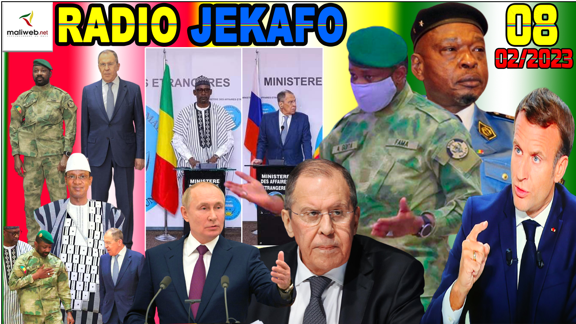 La Revue de Presse de la RADIO JEKAFO du 08 FEVRIER 2023