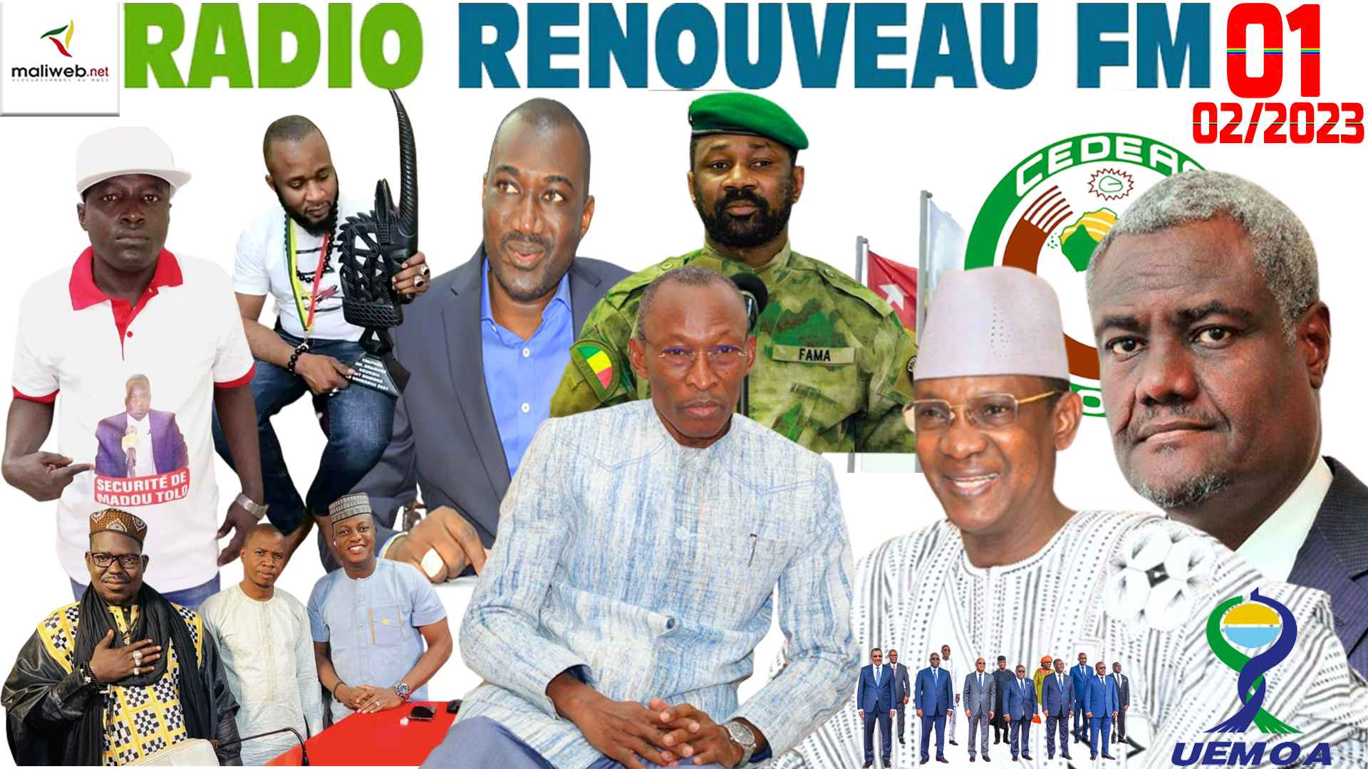 La Revue de Presse de la RADIO RENOUVEAU FM du 01 FÉVRIER 2023