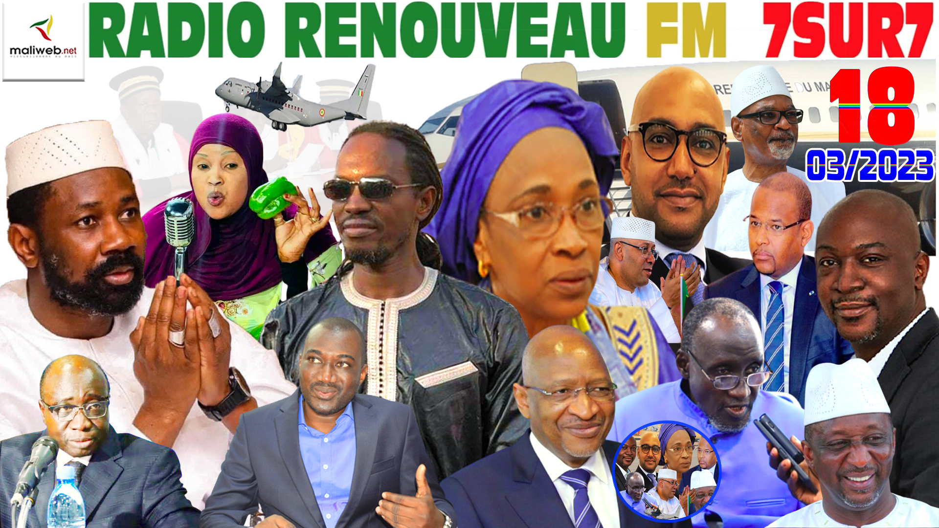 Emission 7SUR7 de la RADIO RENOUVEAU FM du 18 MARS 2023