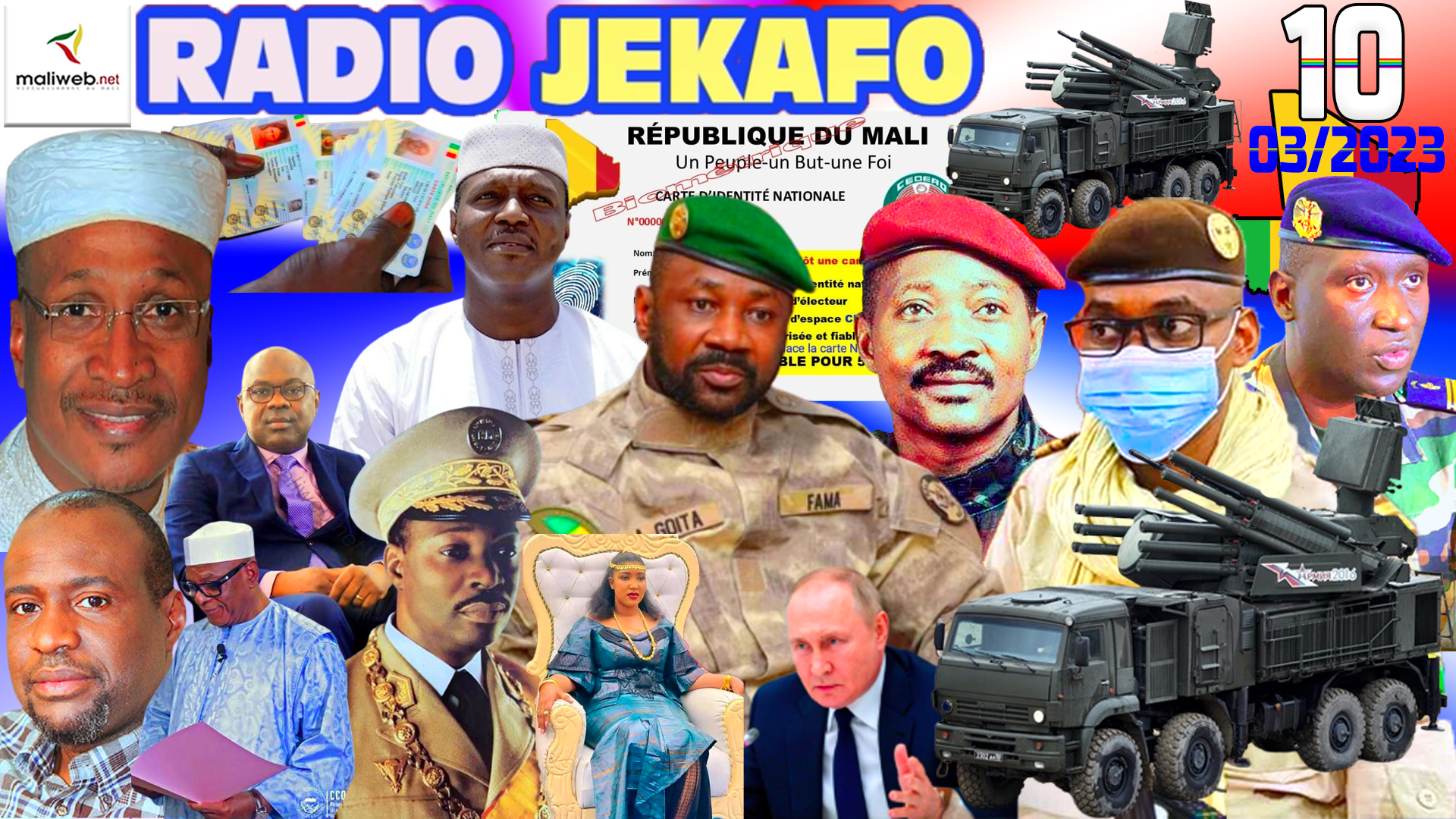 La Revue de Presse de la RADIO JEKAFO du 10 MARS 2023