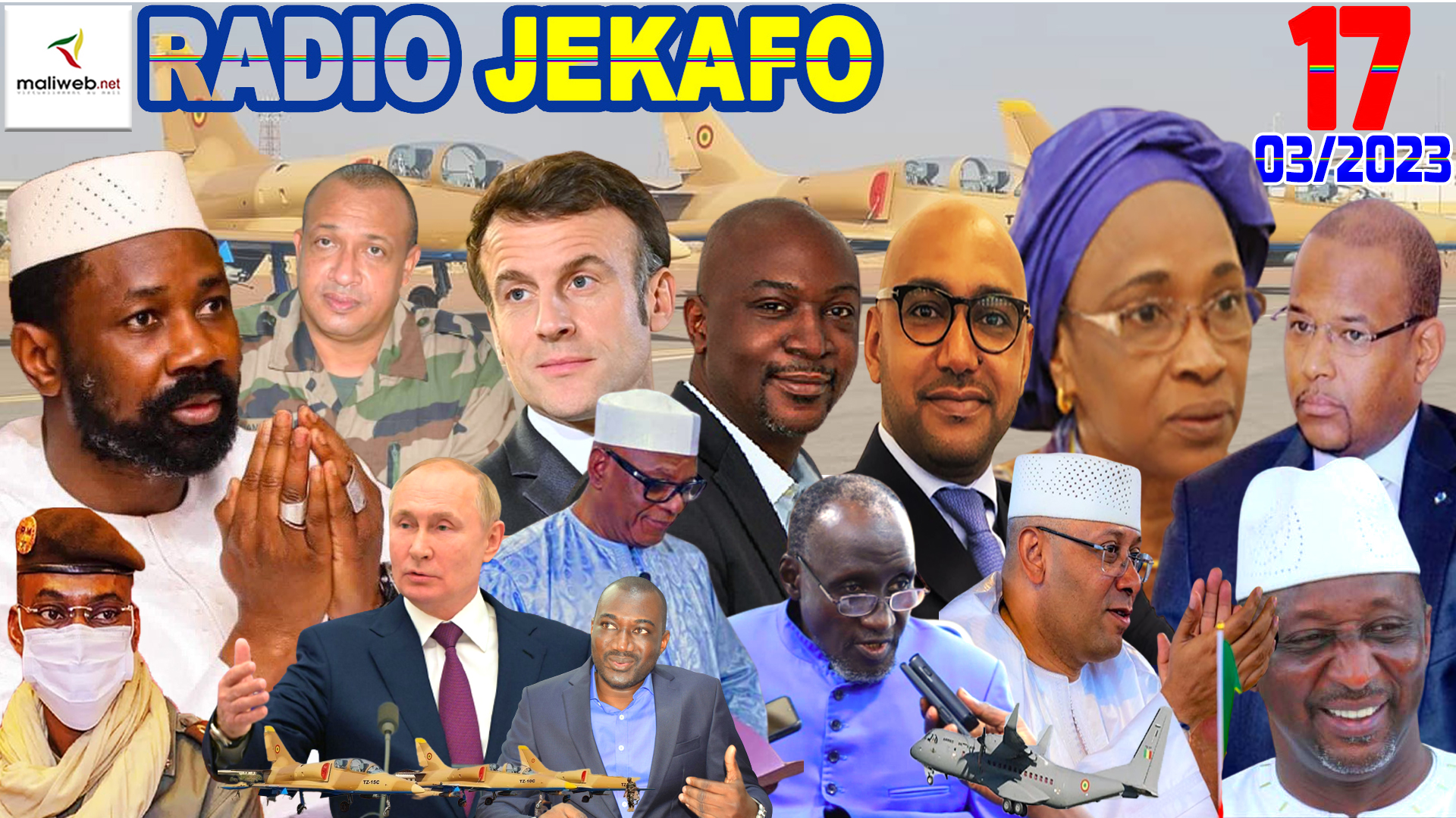 La Revue de Presse de la RADIO JEKAFO du 17 MARS 2023