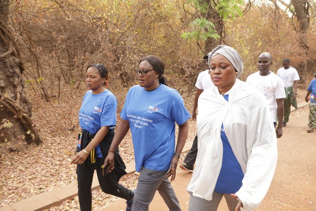 Festivités du 8 mars : Les femmes de Moov Africa Malitel en marathon sportif au Parc national de Bamako