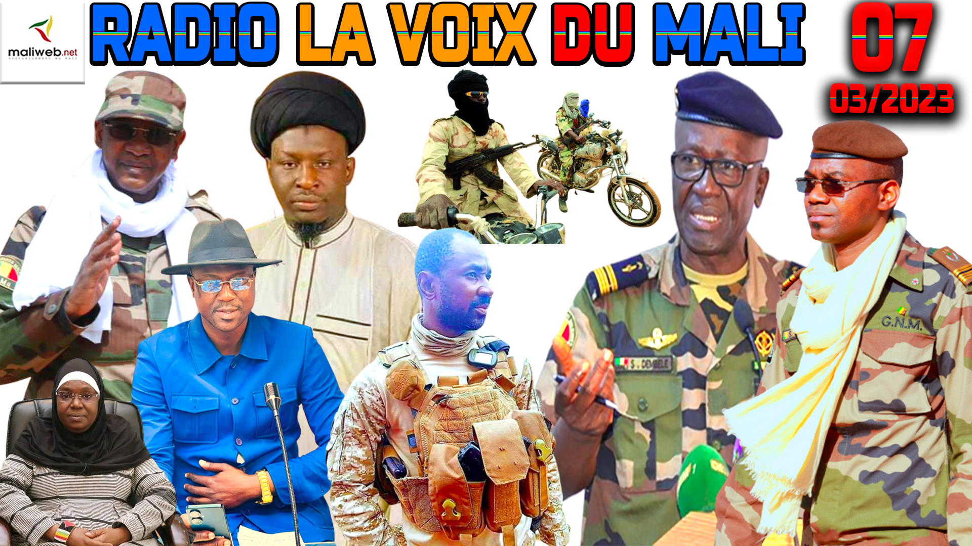 La Revue de Presse de la RADIO LA VOIX DU MALI du 07 MARS 2023