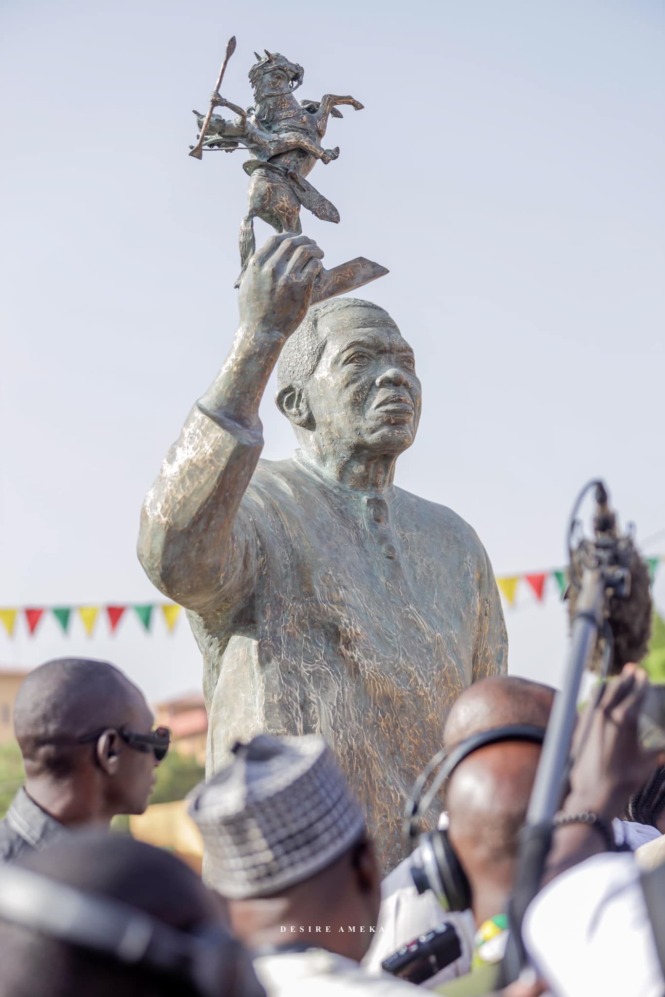 Fespaco 2023 : Le cinéaste malien Cheick Oumar Sissoko immortalisé