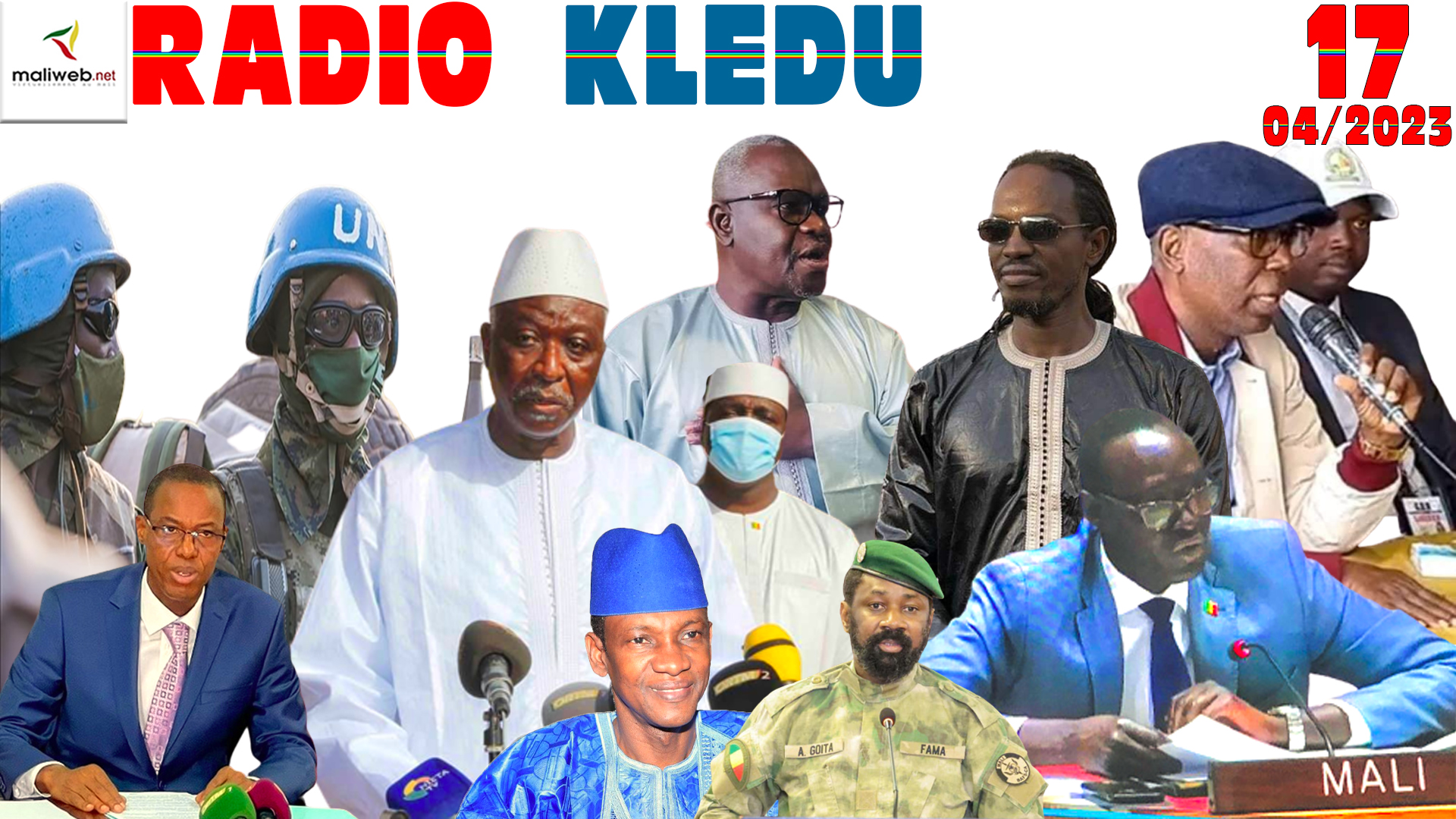 La Revue de Presse de la RADIO KLEDU du 17 AVRIL 2023