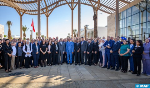 Inauguration de la CMC de Rabat-Salé-Kénitra, un établissement de formation professionnelle de nouvelle génération au service de l'excellence et de l’innovation