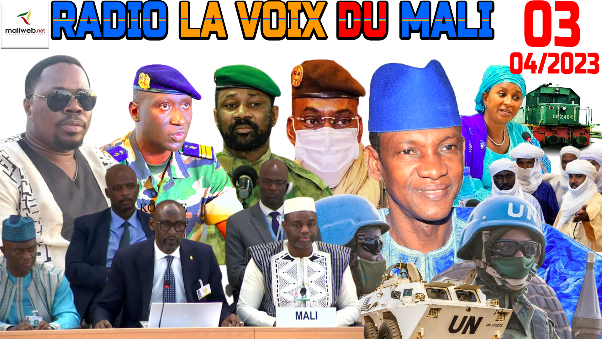 La Revue de Presse de la RADIO LA VOIX DU MALI du 03 MAI 2023