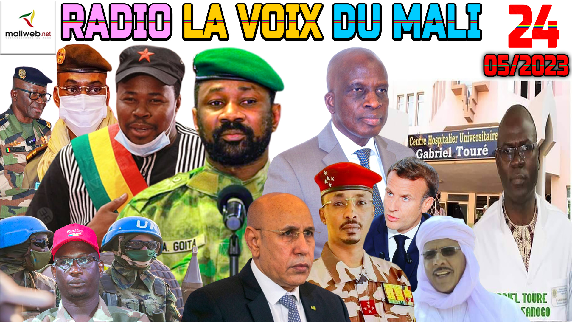 La Revue de Presse de la RADIO LA VOIX DU MALI du 24 MAI 2023