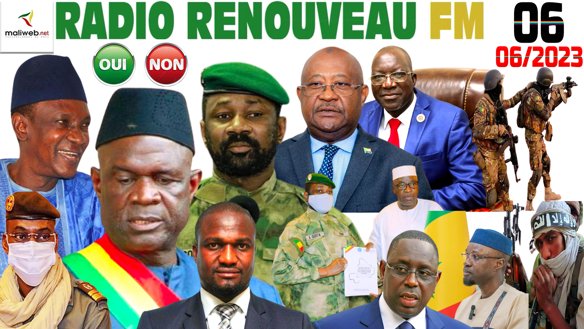 La Revue de Presse de la RADIO RENOUVEAU FM du 06 JUIN 2023