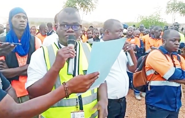 Kéniéba. Les travailleurs de la mine d’or de Fekola en colère. Un préavis de grève déposé