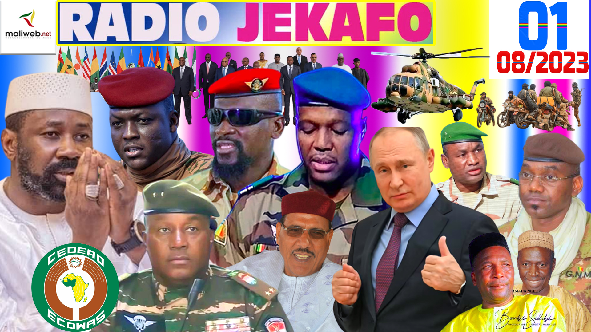 La Revue de Presse de la RADIO JEKAFO du 01 AOUT 2023