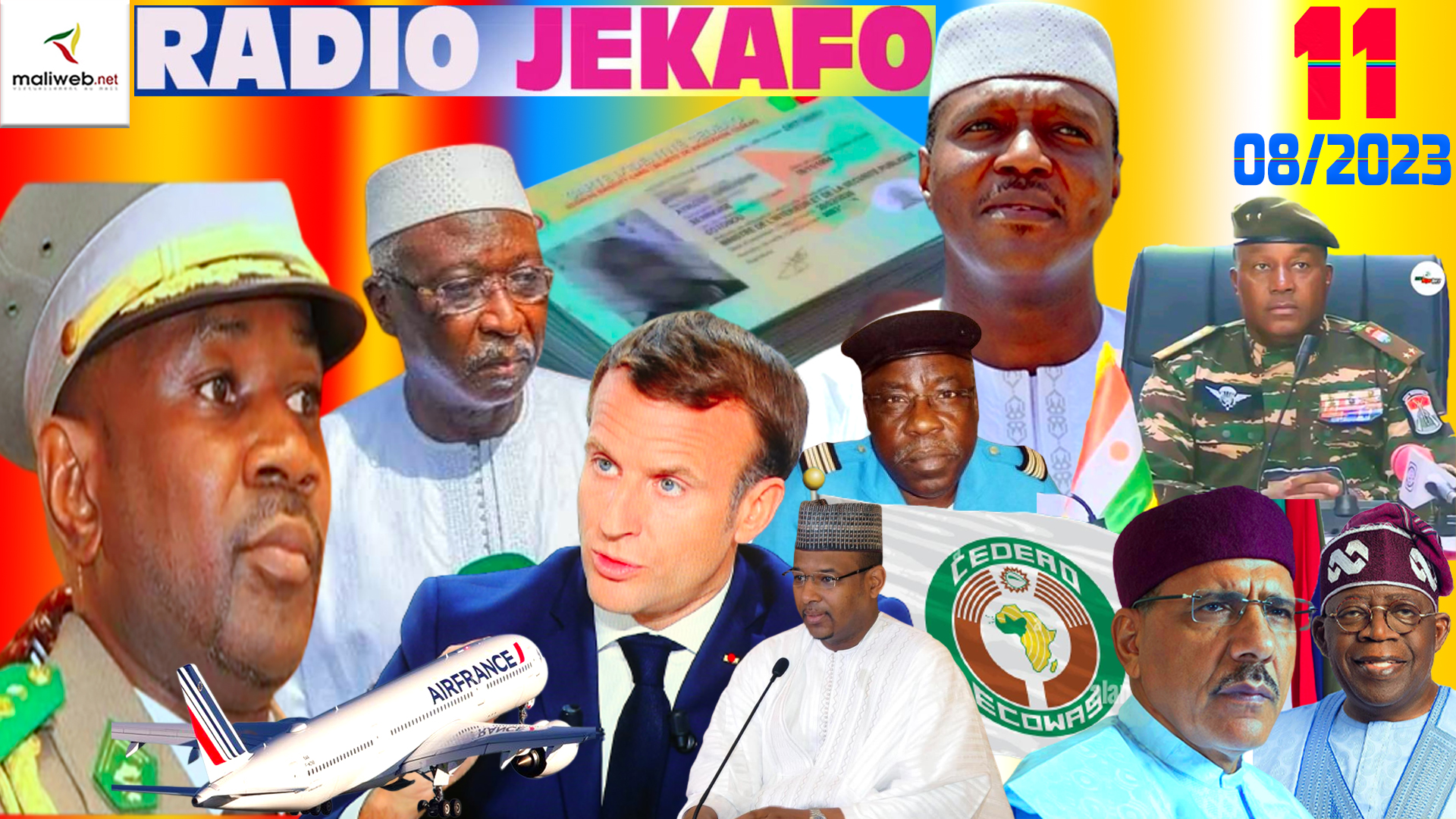 La Revue de Presse de la RADIO JEKAFO du 11 AOUT 2023