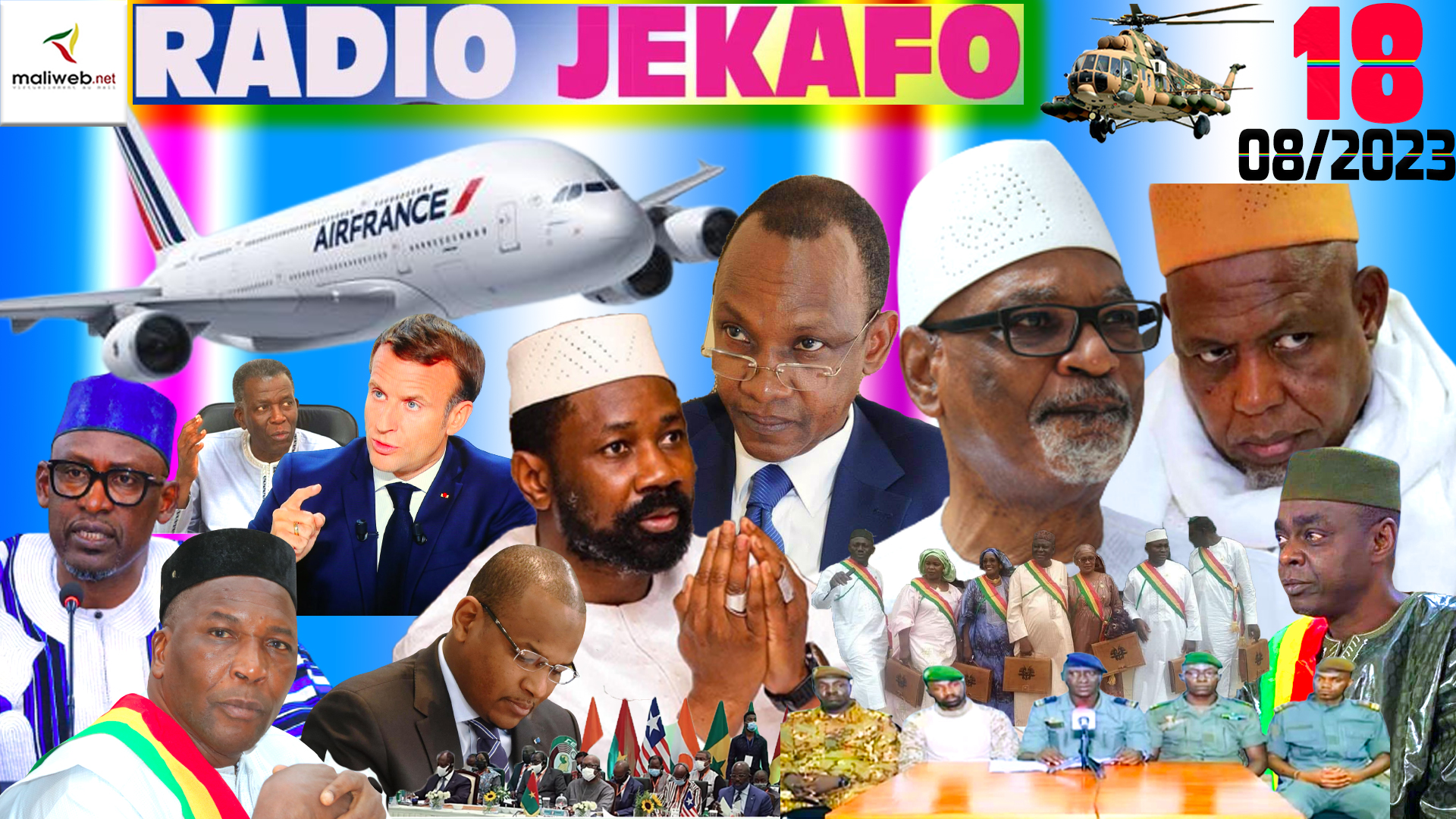 La Revue de Presse de la RADIO JEKAFO du 18 AOUT 2023