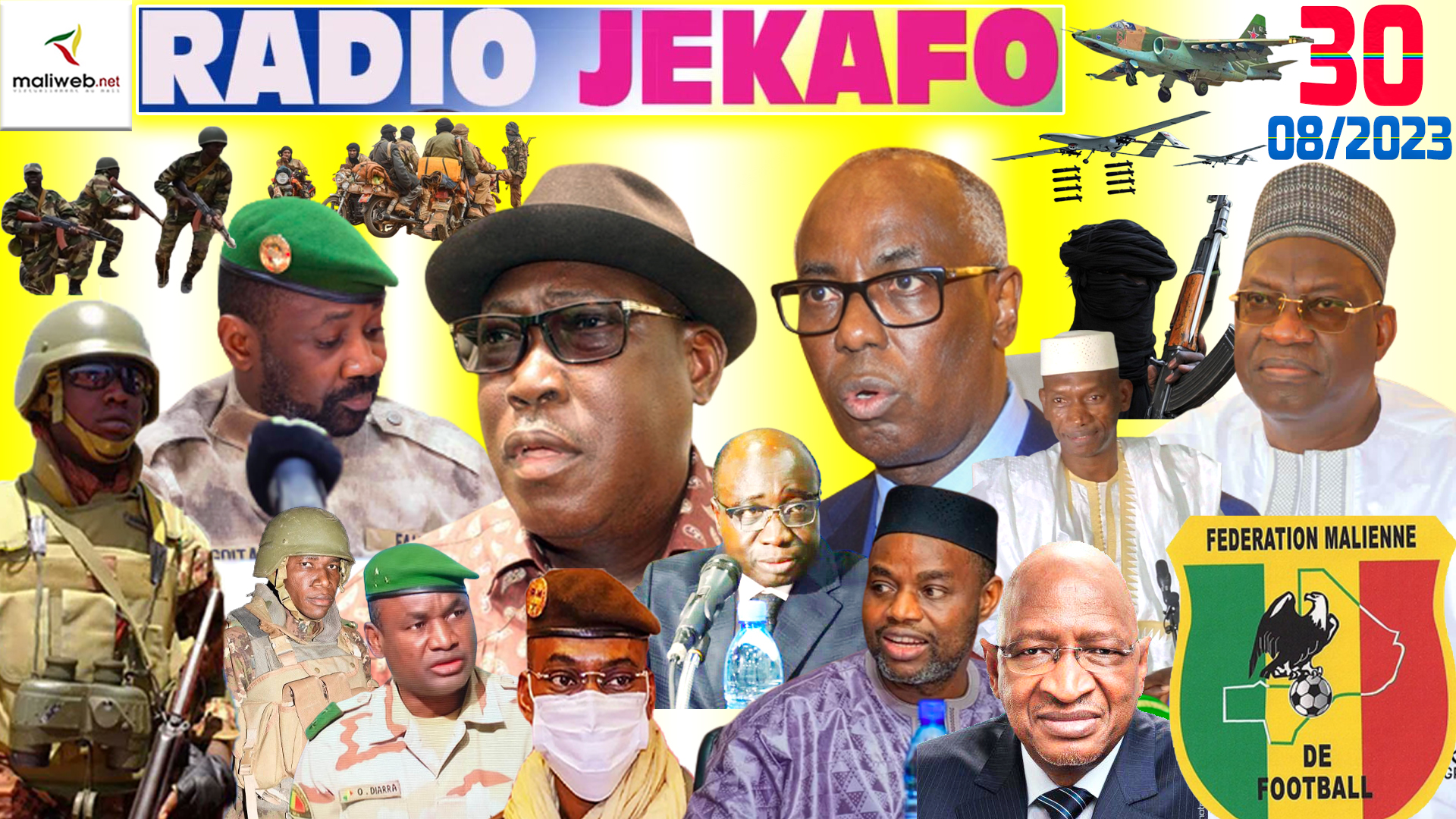 La Revue de Presse de la RADIO JEKAFO du 30 AOUT 2023