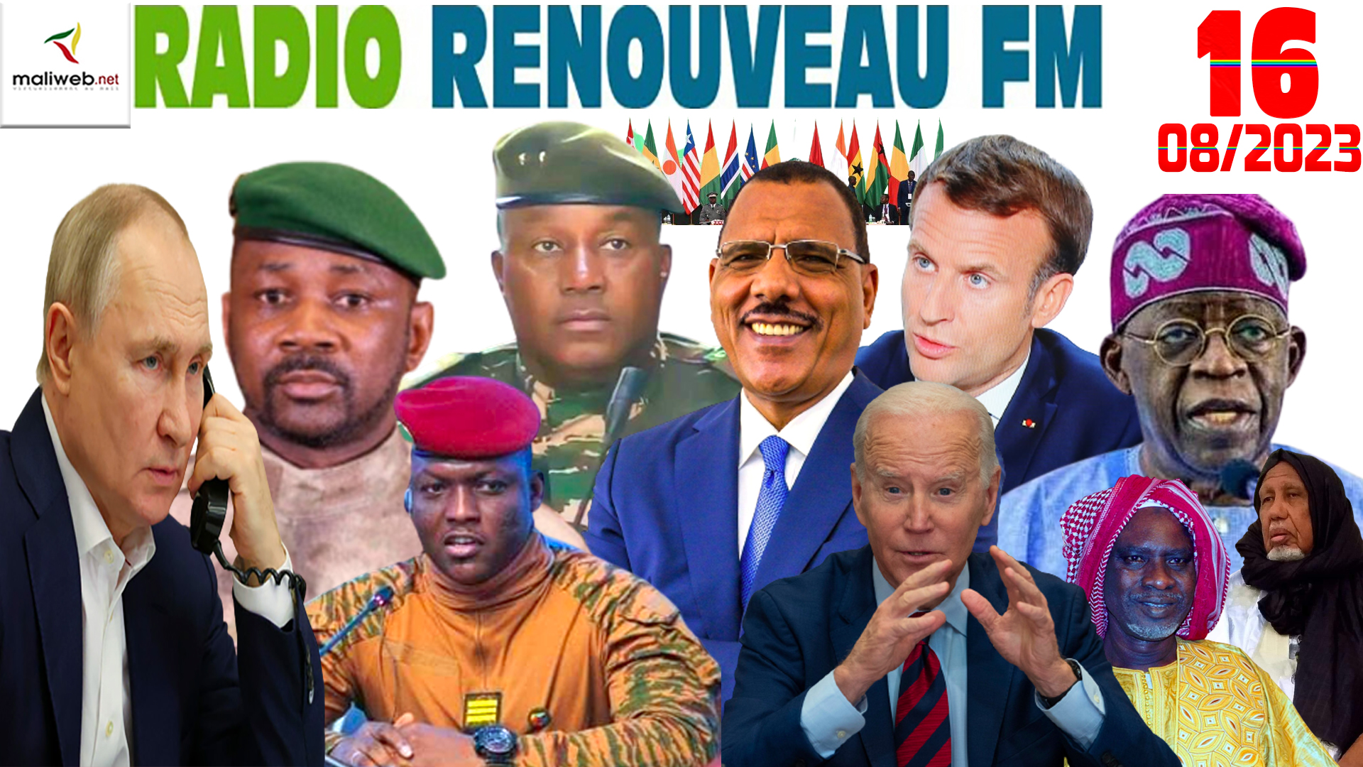 La Revue de Presse de la RADIO RENOUVEAU FM du 16 AOUT 2023