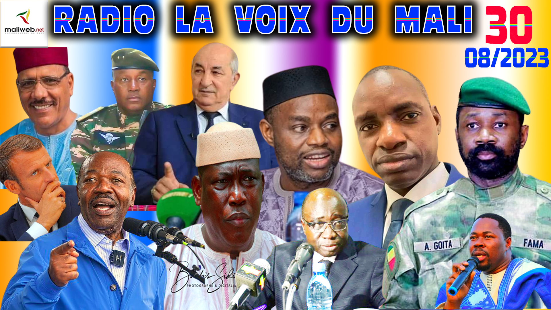 La Revue de Presse de la RADIO LA VOIX DU MALI du 30 AOUT 2023