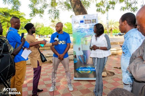 After-Work de l’Express services :    L’artiste plasticien Idrissa Domno Goro à l’honneur