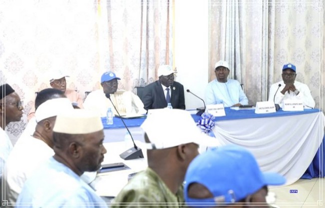 Assemblée Générale de restitution de la  Coopérative de l’habitat de l’INPS : le DG Ousmane Karim Coulibaly promet son appui pour la concrétisation du projet de construction de logements.