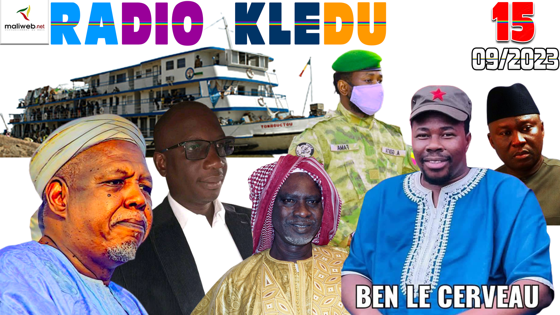 La Revue de Presse de la RADIO KLEDU du 15 SEPTEMBRE 2023