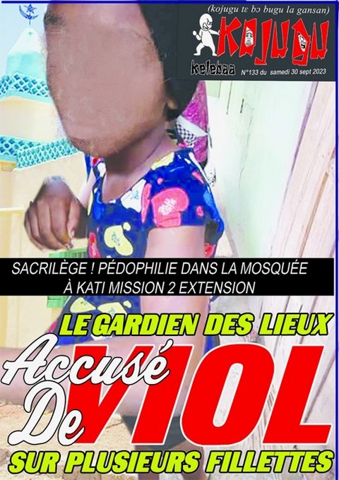 Sacrilège ! Pédophilie dans la mosquée à Kati mission 2 extension Le gardien des lieux accusé de viol sur plusieurs fillettes de 06 à 10 ans dans l'enceinte de la mosquée*