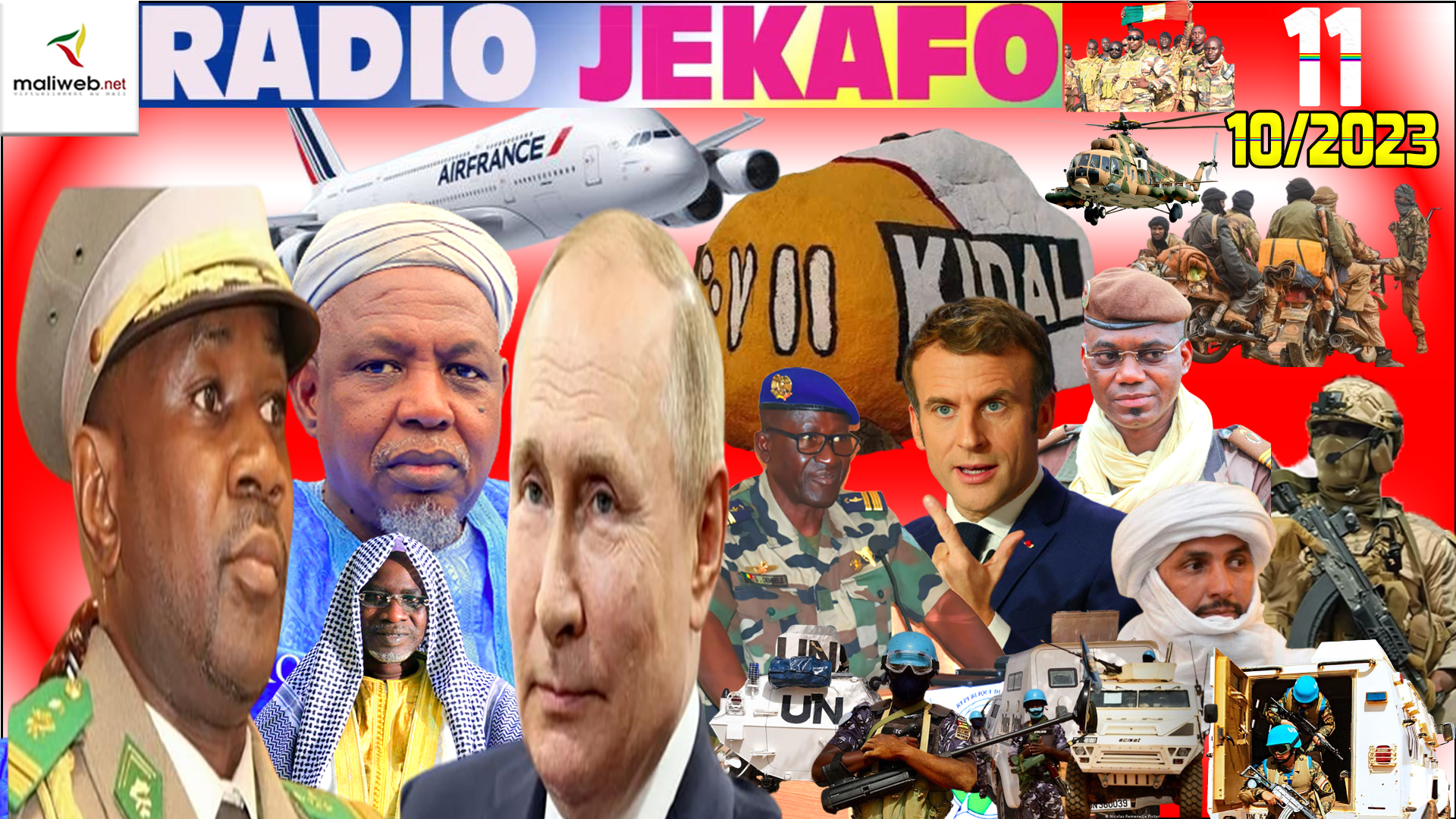 La Revue de Presse de la RADIO JEKAFO du 11 OCTOBRE 2023