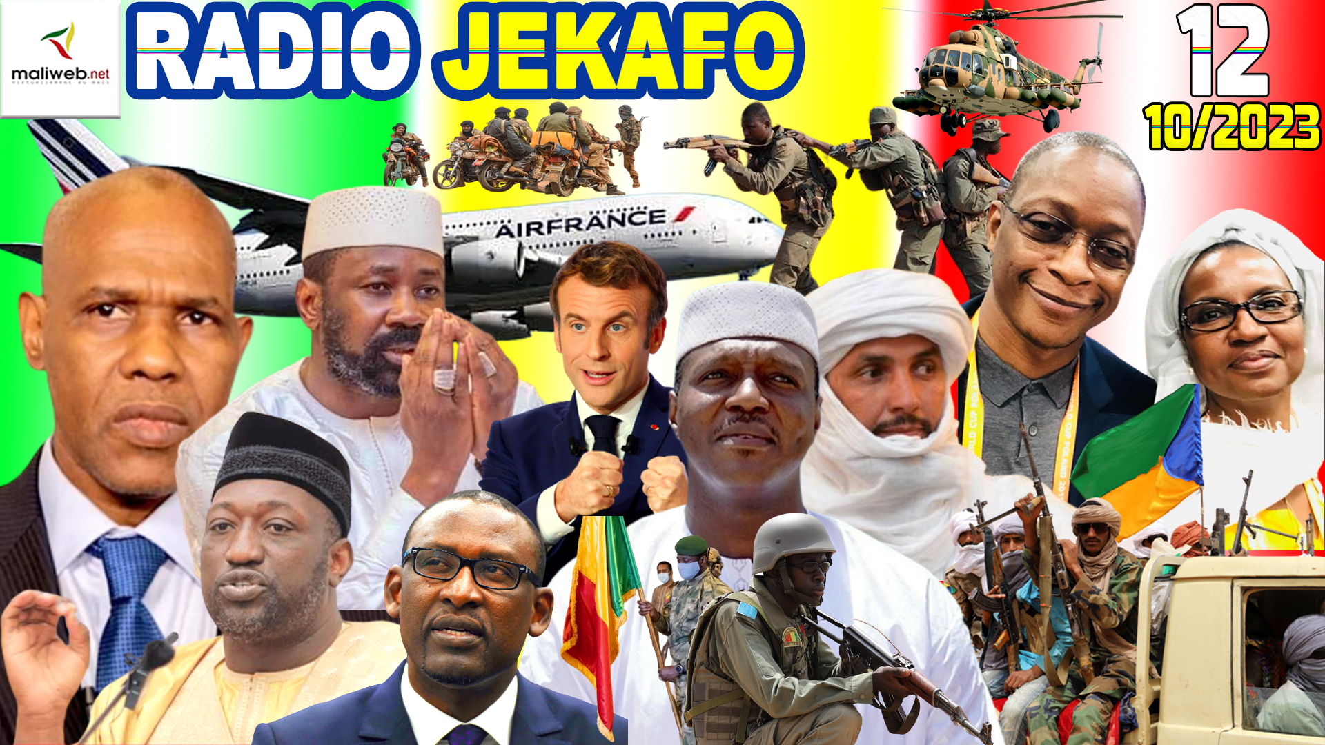 La Revue de Presse de la RADIO JEKAFO du 12 OCTOBRE 2023