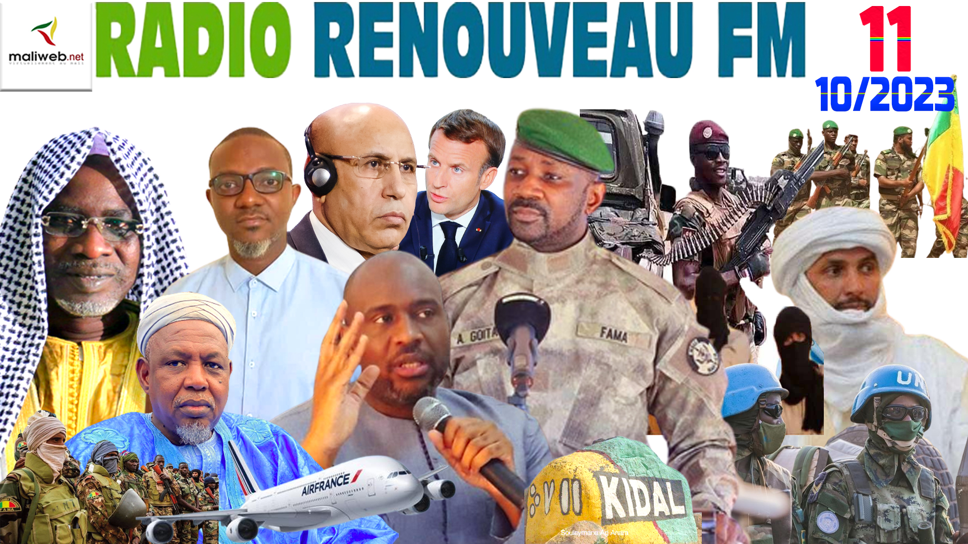 La Revue de Presse de la RADIO RENOUVEAU FM du 11 OCTOBRE 2023