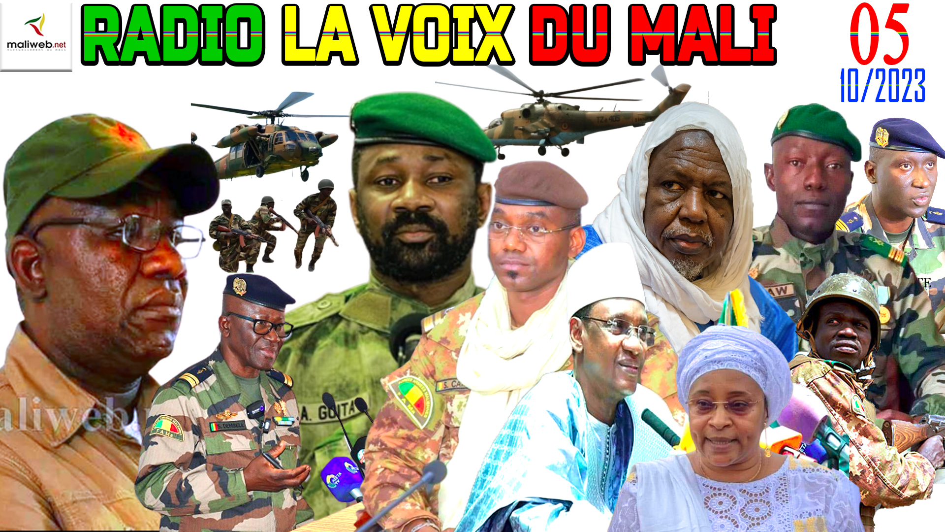 La Revue de Presse de la RADIO LA VOIX DU MALI du 04 OCTOBRE 2023